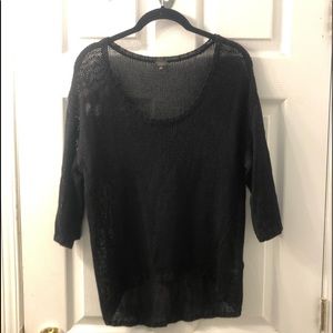 Babaton sheer shirt